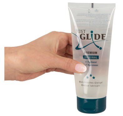 Just Glide Premium - Nawilżający Lubrykant Wodny Premium 200 ml